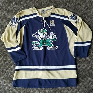 notre dame hockey sweater